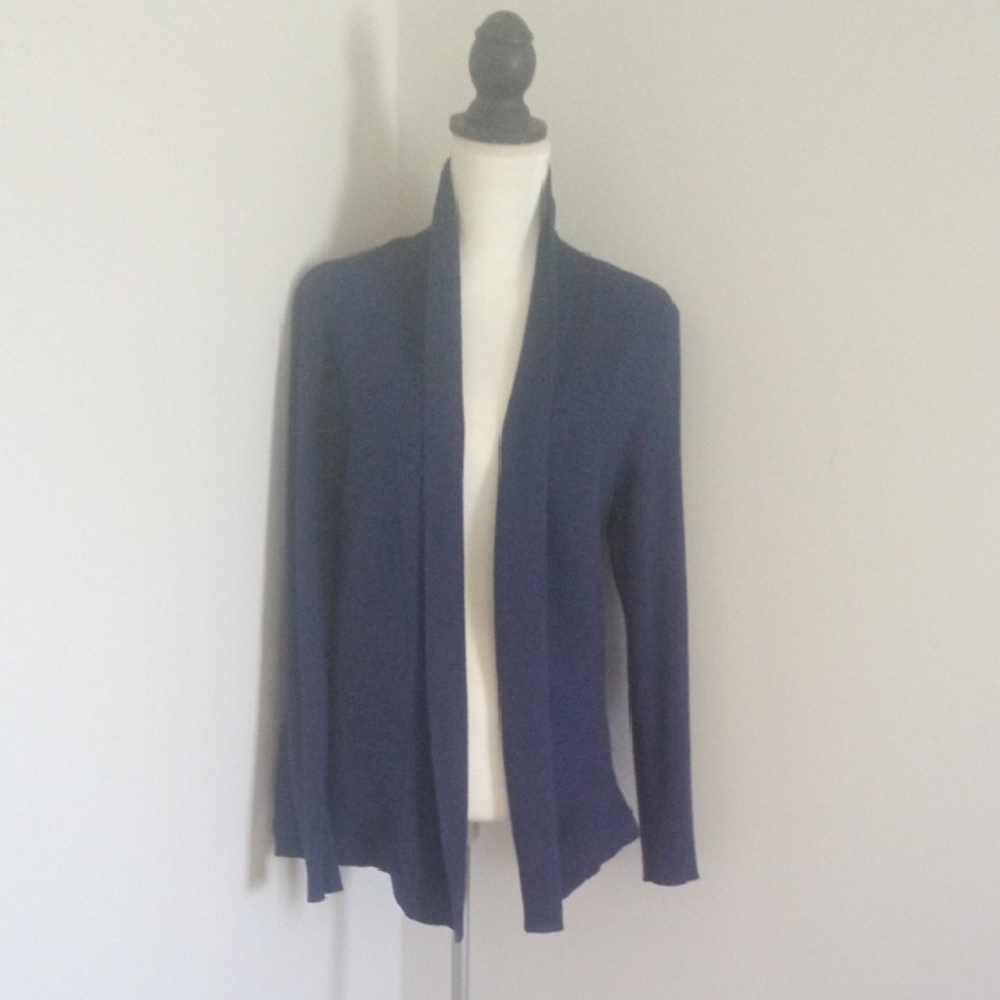 Liz Claiborne Women's Deep Blue Cardigan
